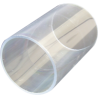 Tube en polycarbonate incolore 50/44